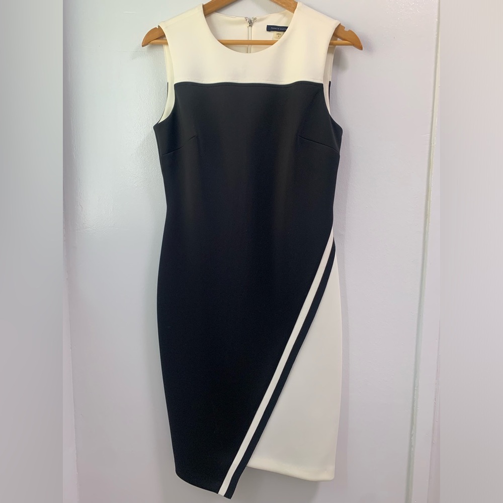 NWT Tommy Hilfiger Elegant Black and White Dress